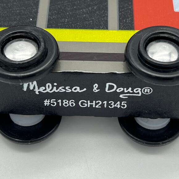 Melissa & Doug Wooden Train Engine Coach Caboose Cars Signs Thomas Railway BRIO - Picture 8 of 8